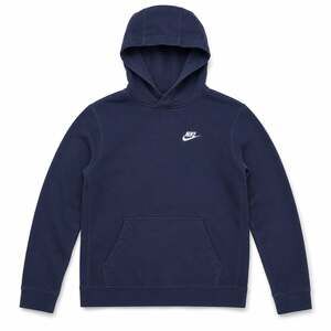 Nike Sportswear Club Fleece Pullover Hoodie BV3757-410 Big Kids XL Navy